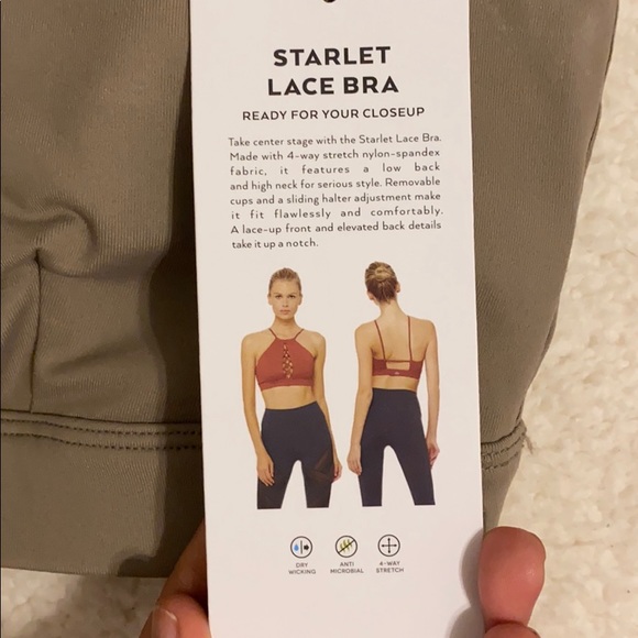 Alo Yoga Starlet Lace Bra - Picture 2 of 4